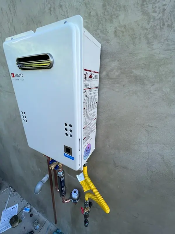 Tankless water heater installation for Milford Square homes
